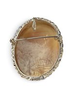 Broche Mandile 1922 Femme Cammei  in Argent Conchiglia 2MSPCM190 - 2MSPCM190